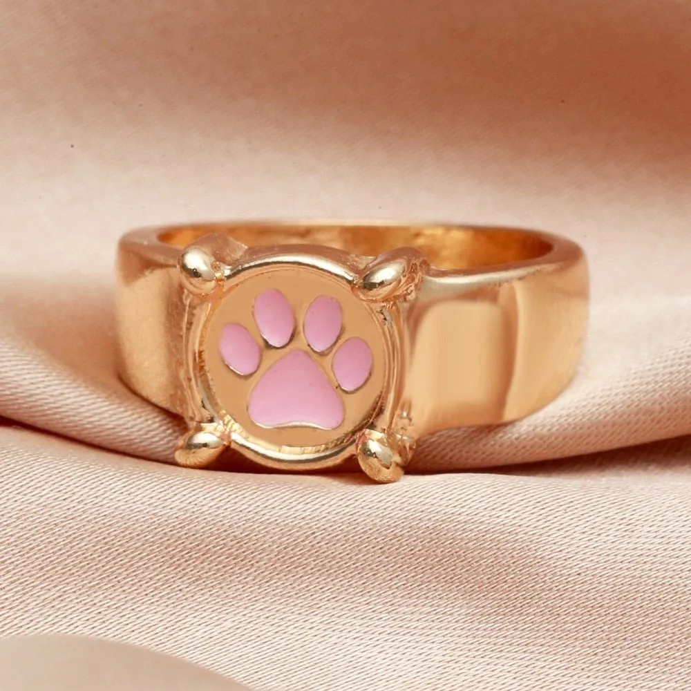 Creative Cat Paw Rings for Women