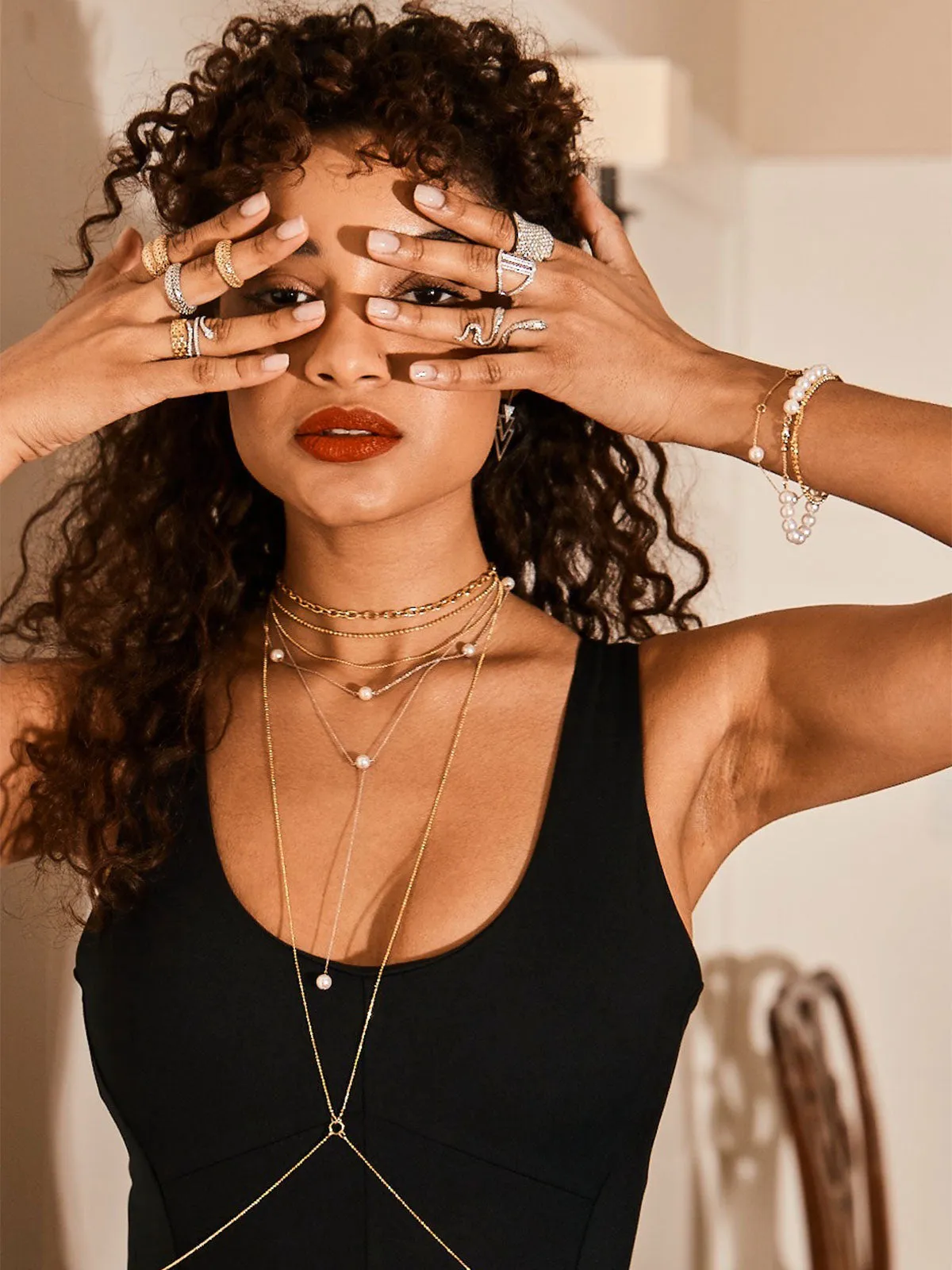 Diamond Cut Body Chain