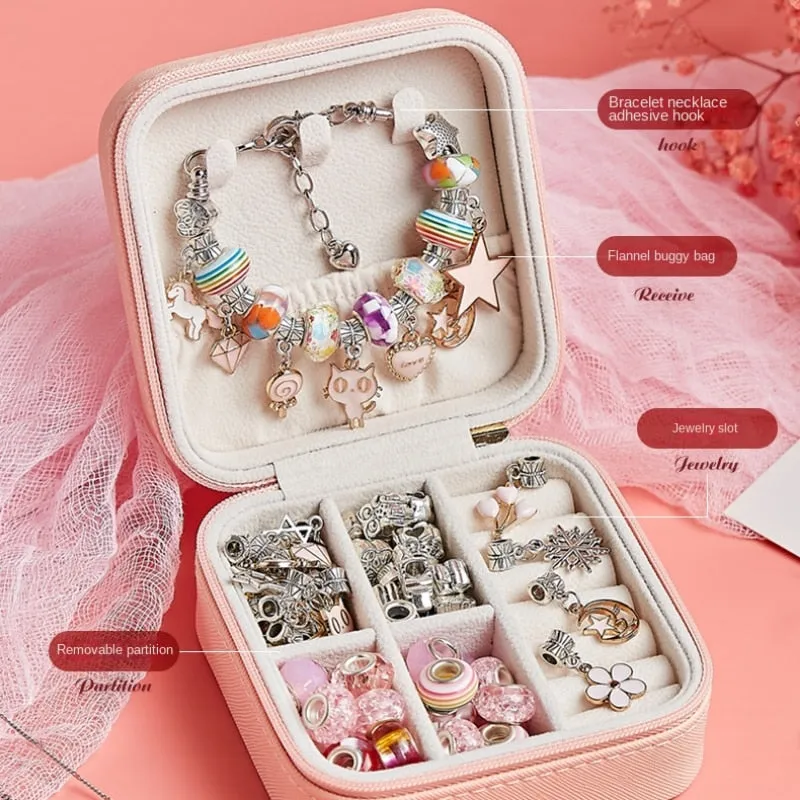 DIY Beaded Bracelet Set with a beautiful Box for Girls Gift  Jewelry Making Kit