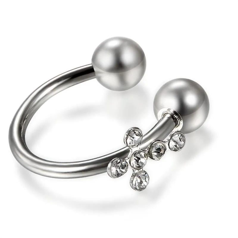 Ear Nose Clip On Fake Piercing Earrings