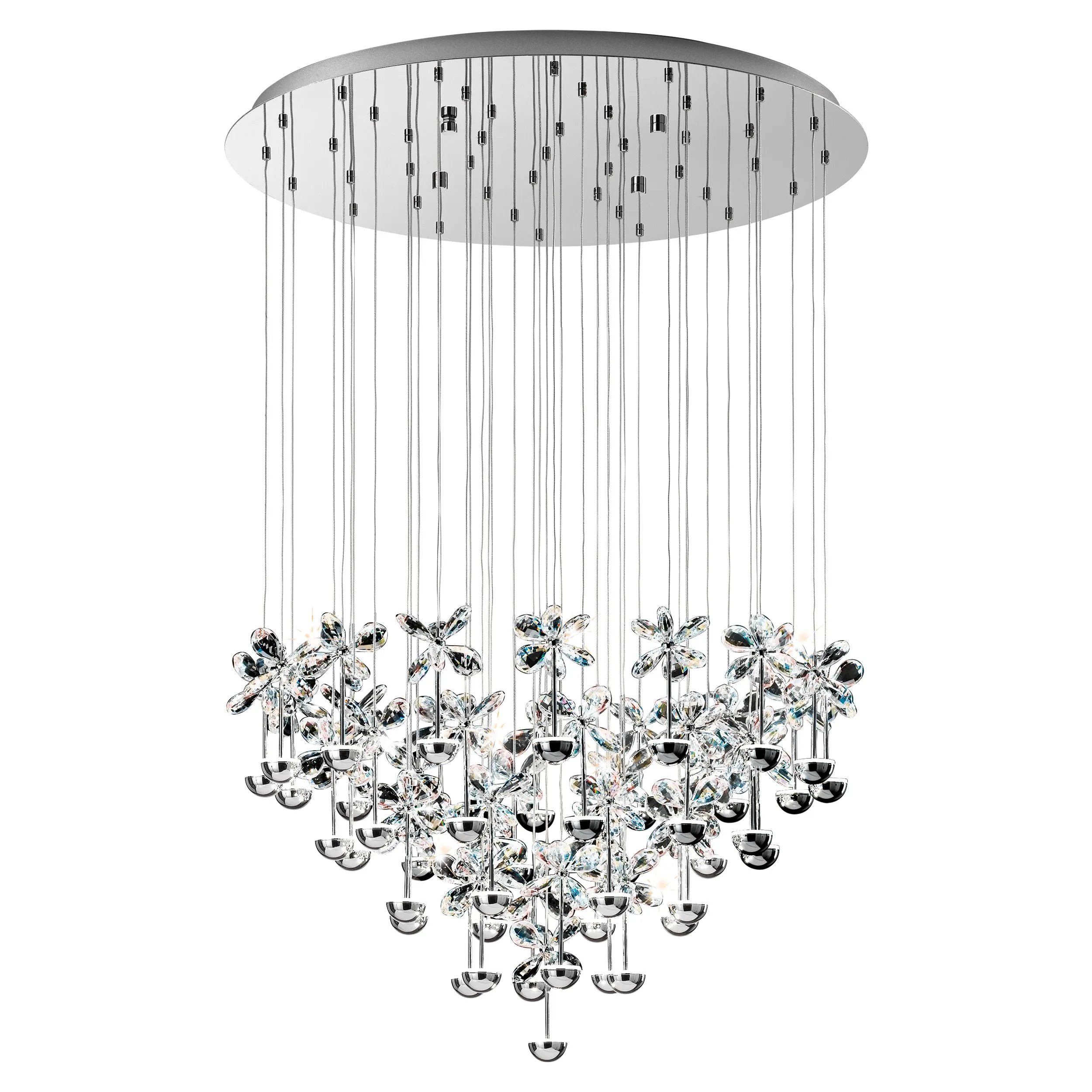 Eglo Lighting PIANOPOLI 1 pendant light refined glass crystals
