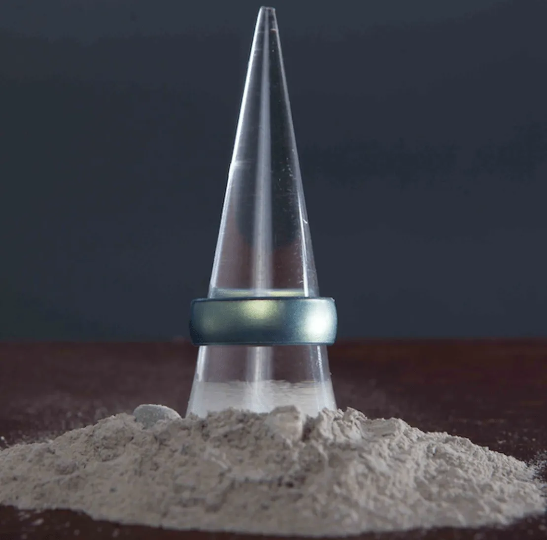 Elements Classic Silicone Ring - Volcanic Ash