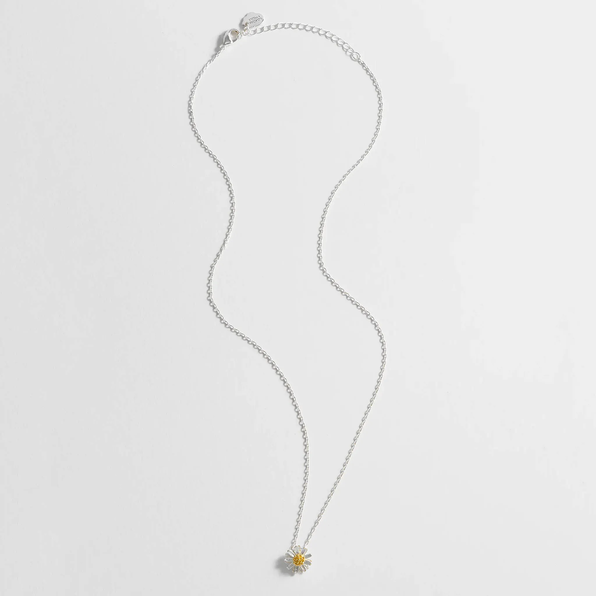 Estella Bartlett Wildflower Necklace - Silver Plated
