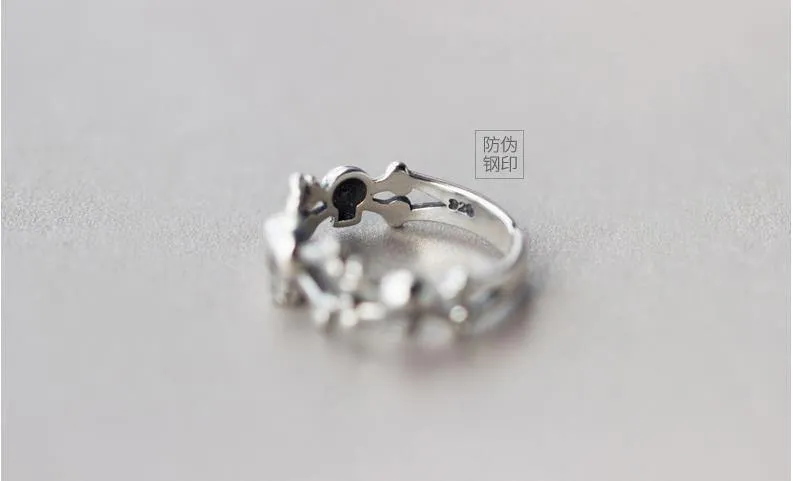 Exaggerated Personality Skull Ring for Women