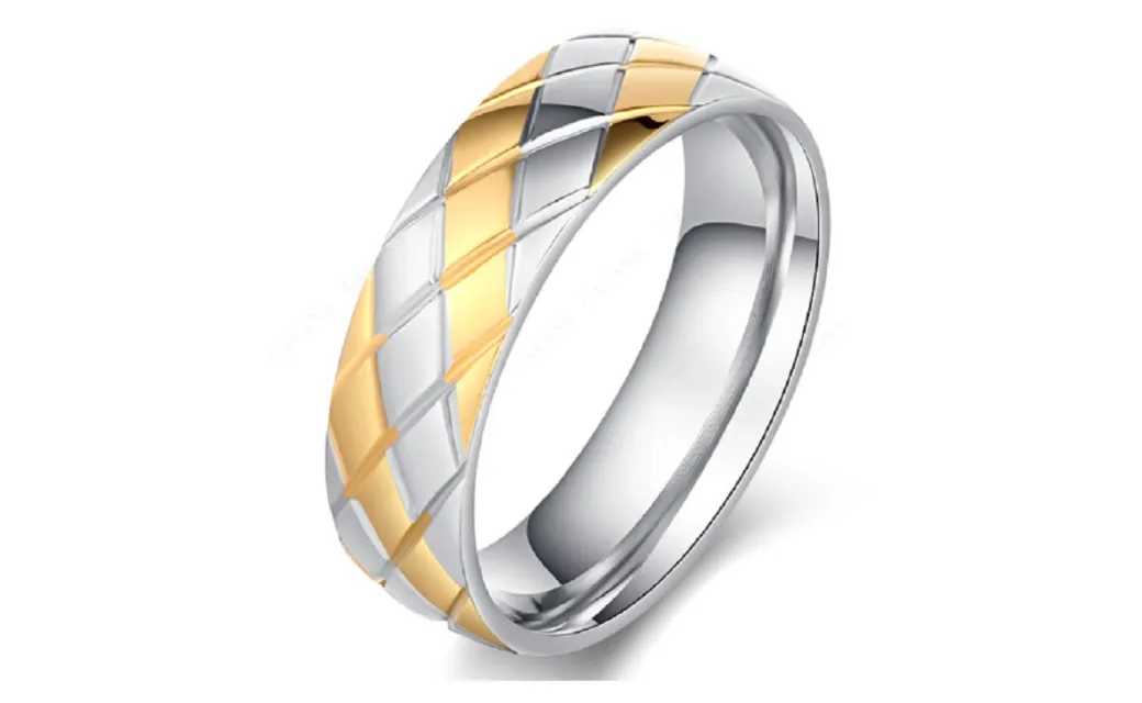 Fashion Stainless Steel Pineapple Exterior Ring For Women,Size 7
