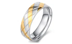 Fashion Stainless Steel Pineapple Exterior Ring For Women,Size 7