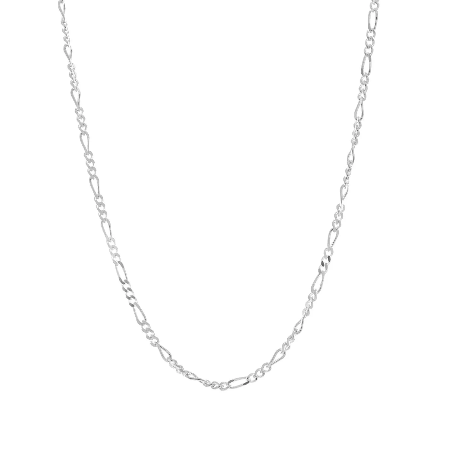 Figaro Chain - Sterling Silver