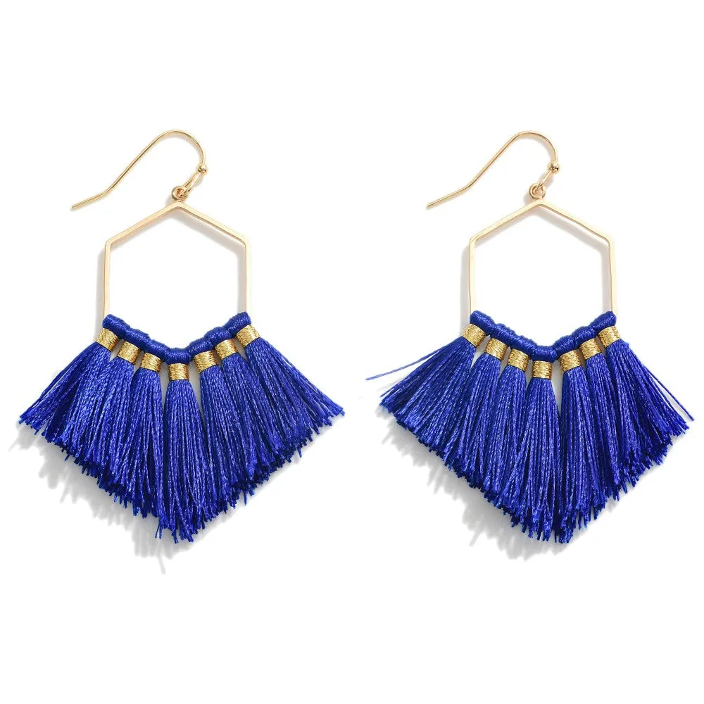 FINAL SALE - The Brenna Earrings - Royal Blue