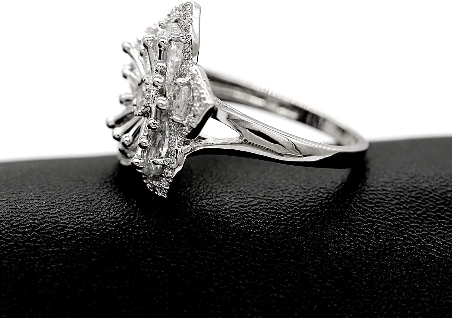 Flower Party AAA Cubic Zircon Ring for Women