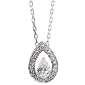 Fred of Paris .77ct Lovelight 18k White Gold Diamond Necklace