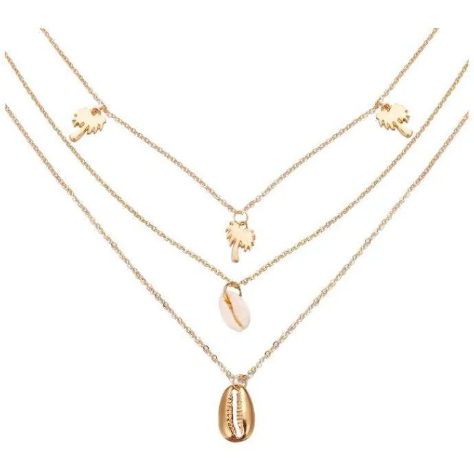 FREE   Shipping Women Multilayer Necklaces, Pendants Charm Chokers