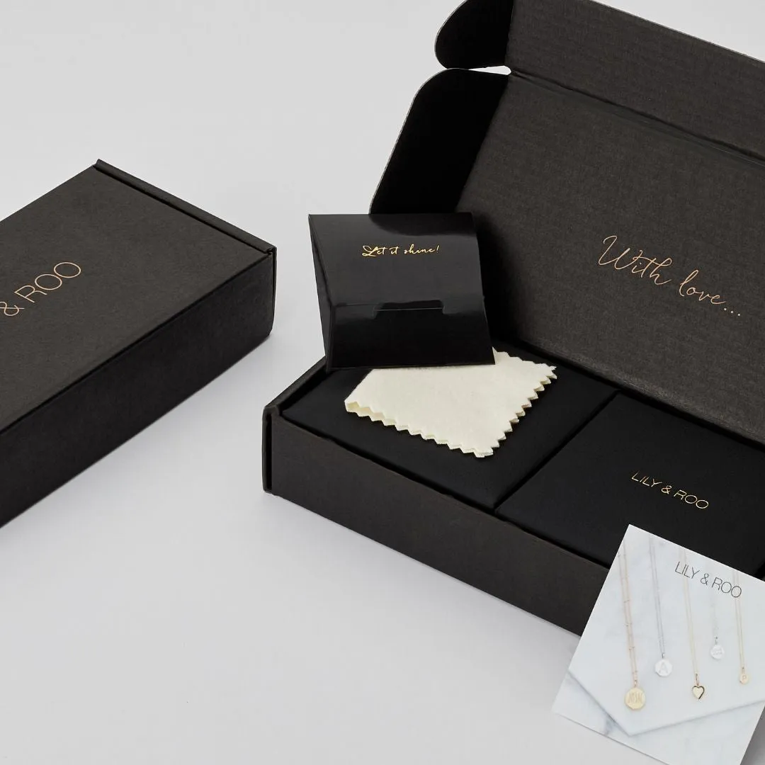 Gold Satellite Single Pearl Choker
