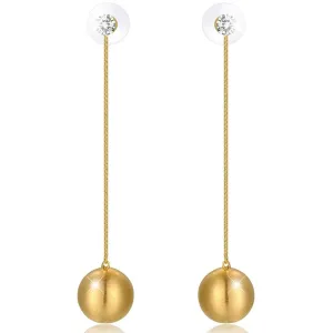 Golden Ball Earrings