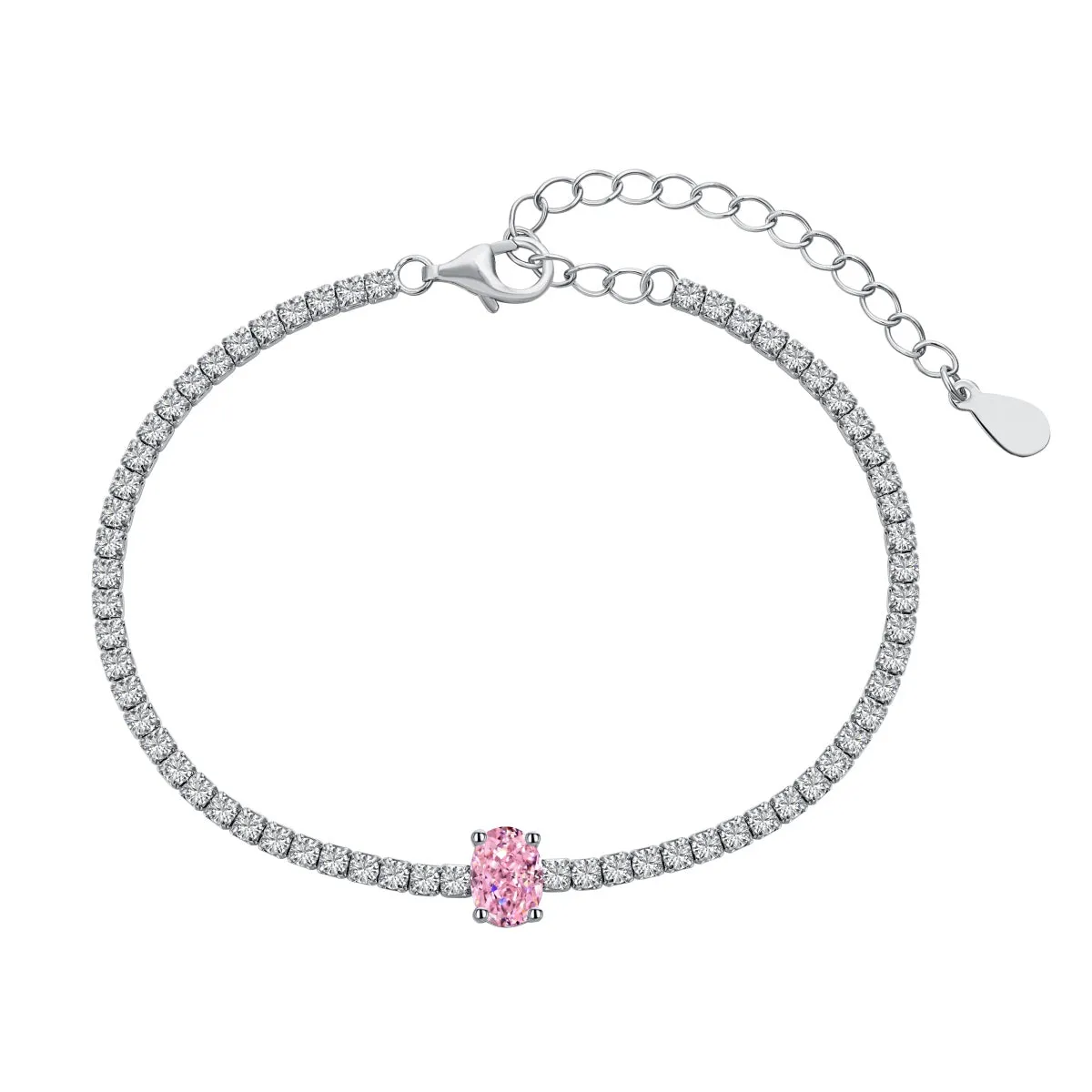 [Goodv]0.75 Carat Exquisite Oval Cut Daily Bracelet
