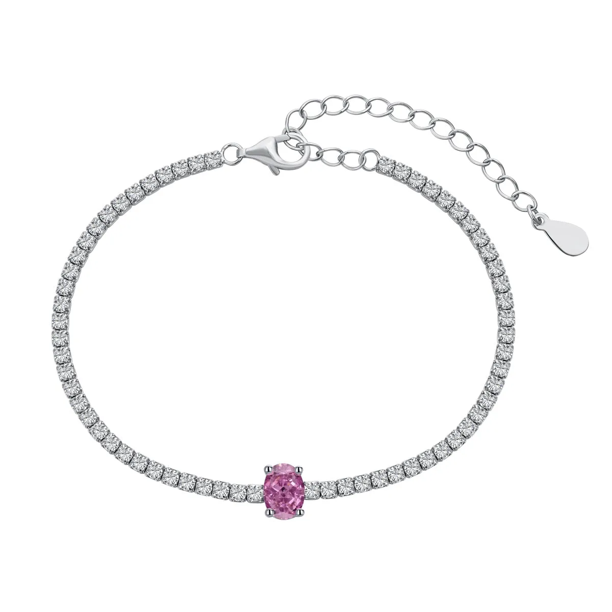 [Goodv]0.75 Carat Exquisite Oval Cut Daily Bracelet