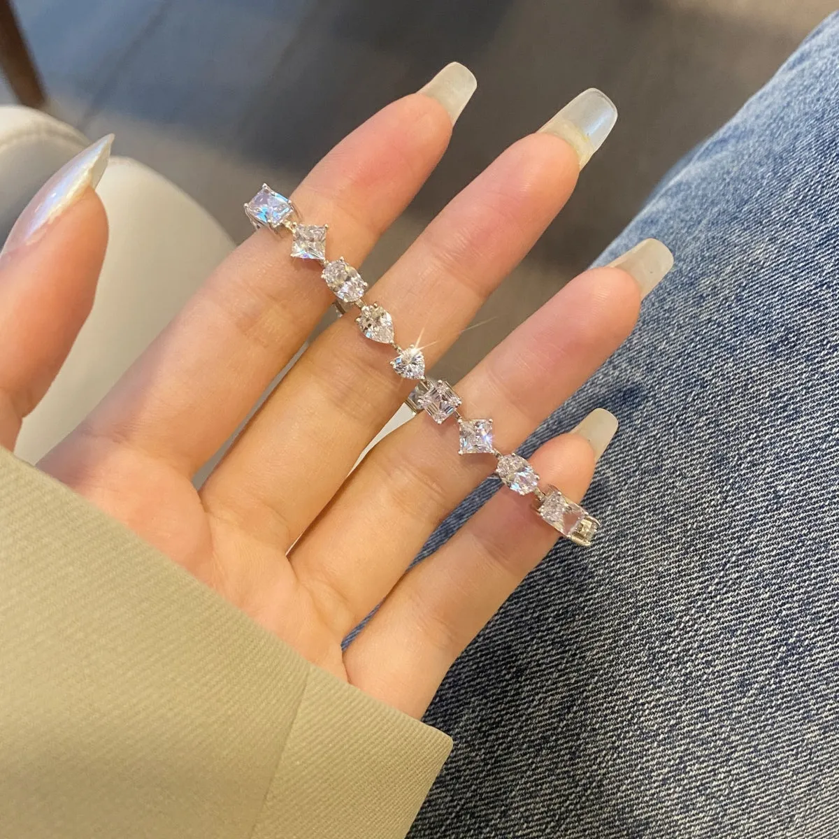 [Goodv]Unique Exquisite Multi Cut Daily Bracelet