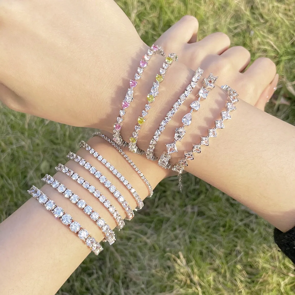 [Goodv]Unique Exquisite Multi Cut Daily Bracelet