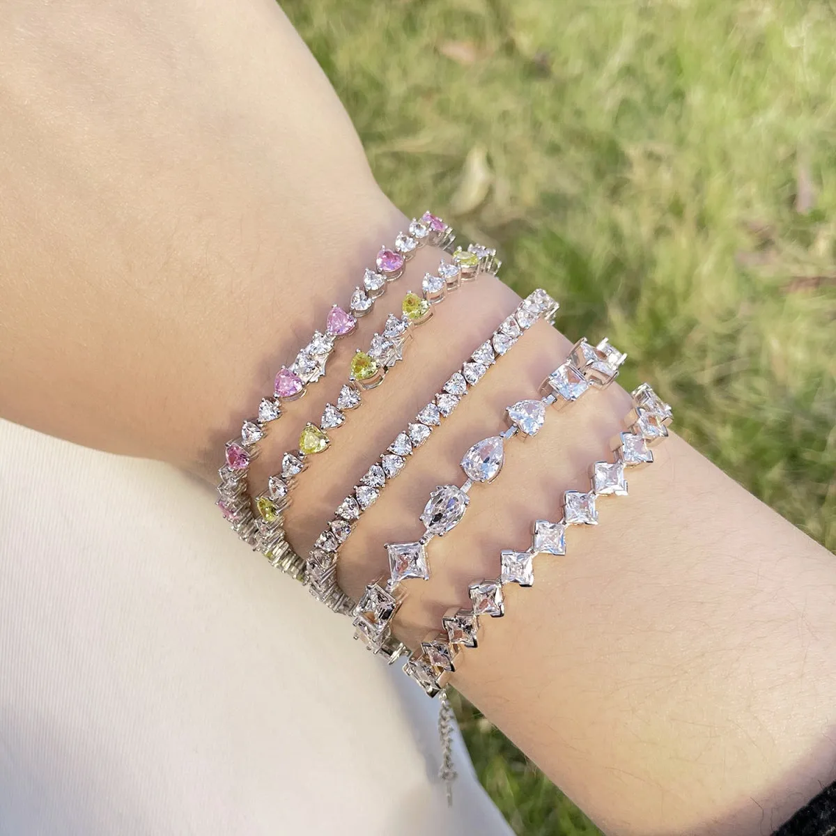 [Goodv]Unique Exquisite Multi Cut Daily Bracelet