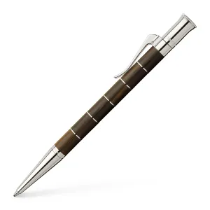 Graf von Faber-Castell Classic Anello Grenadilla Ballpoint Pen with Platinum-Plated Trim