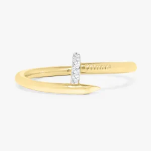 Heira Diamond Nail Ring