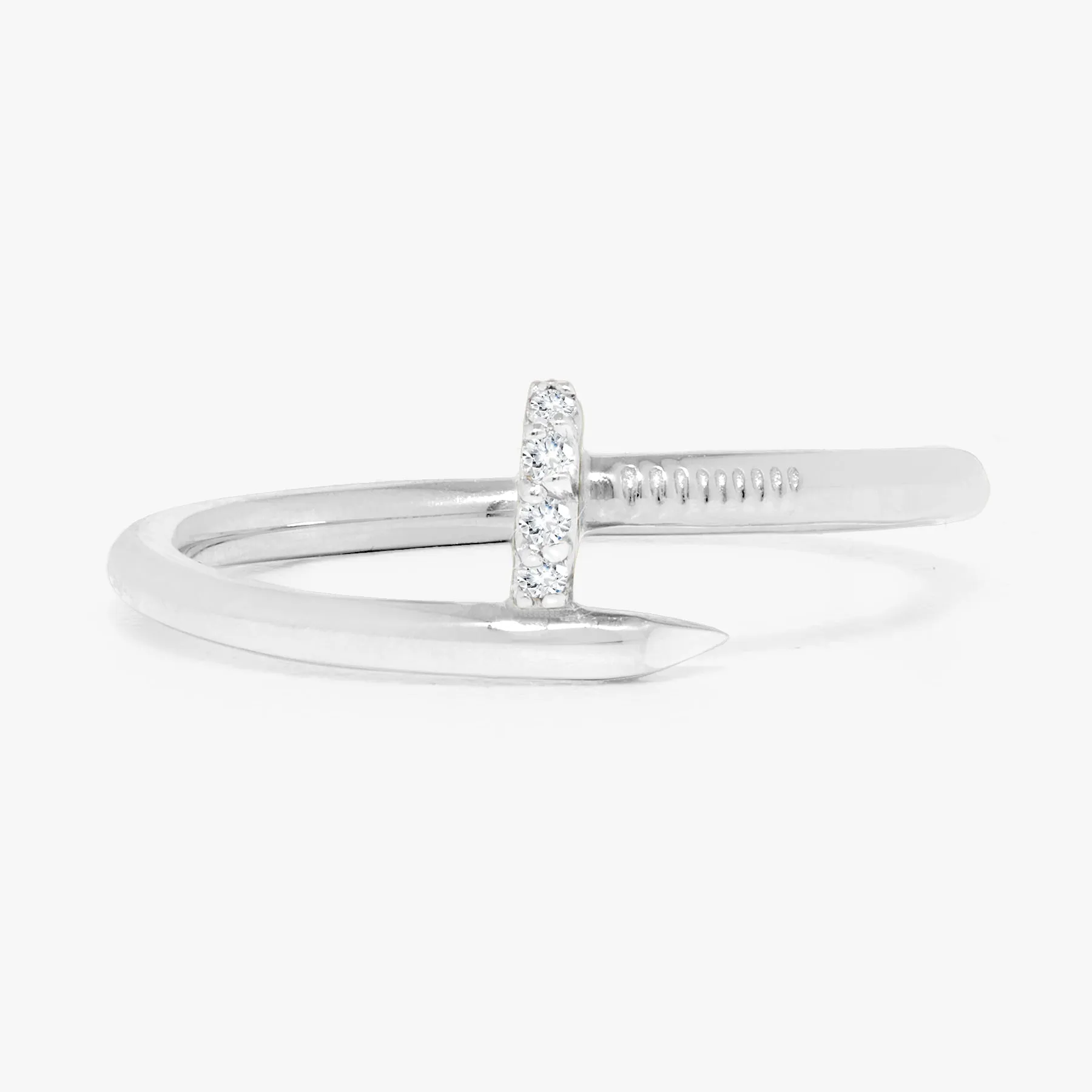 Heira Diamond Nail Ring