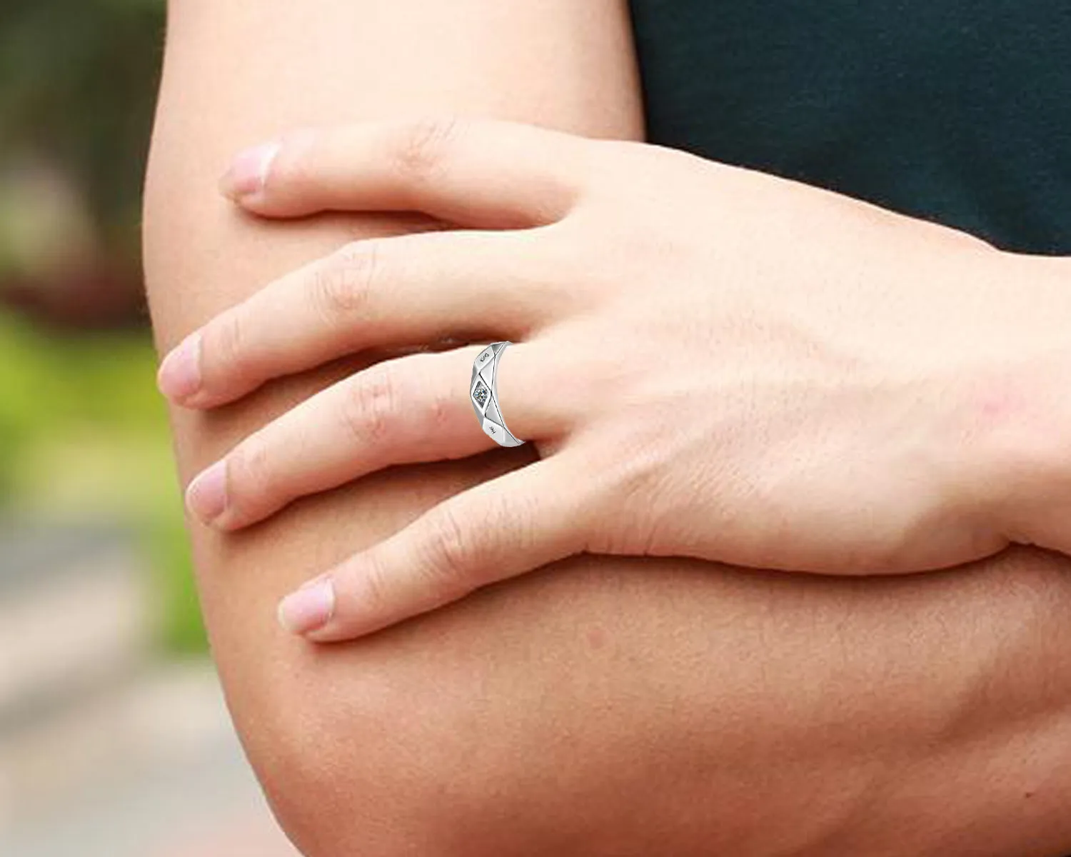 Her King Adjustable Finger Ring