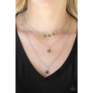 High Heels and Hustle - Green Necklace