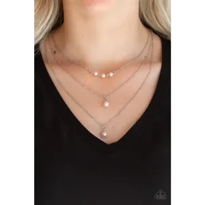 High Heels and Hustle - Pink Necklace