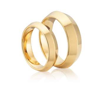 Knife Edge Wedding Ring