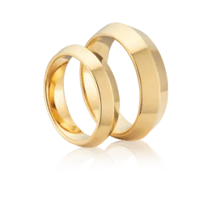 Knife Edge Wedding Ring