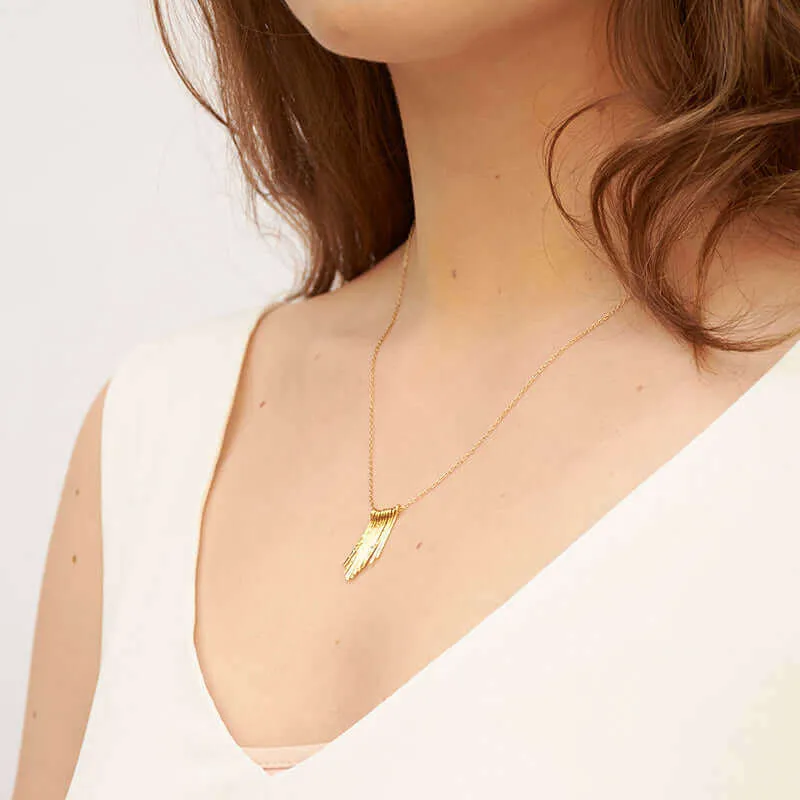 LANA FRILL PENDANT NECKLACE