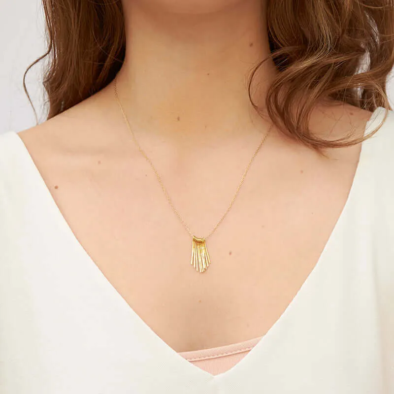 LANA FRILL PENDANT NECKLACE