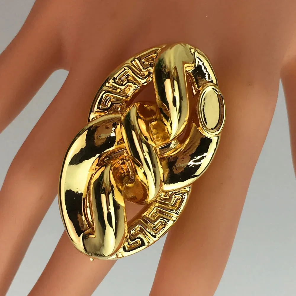 Latest Big Rings Fashion Brazilian Rings for Woman Party Christimas Gift