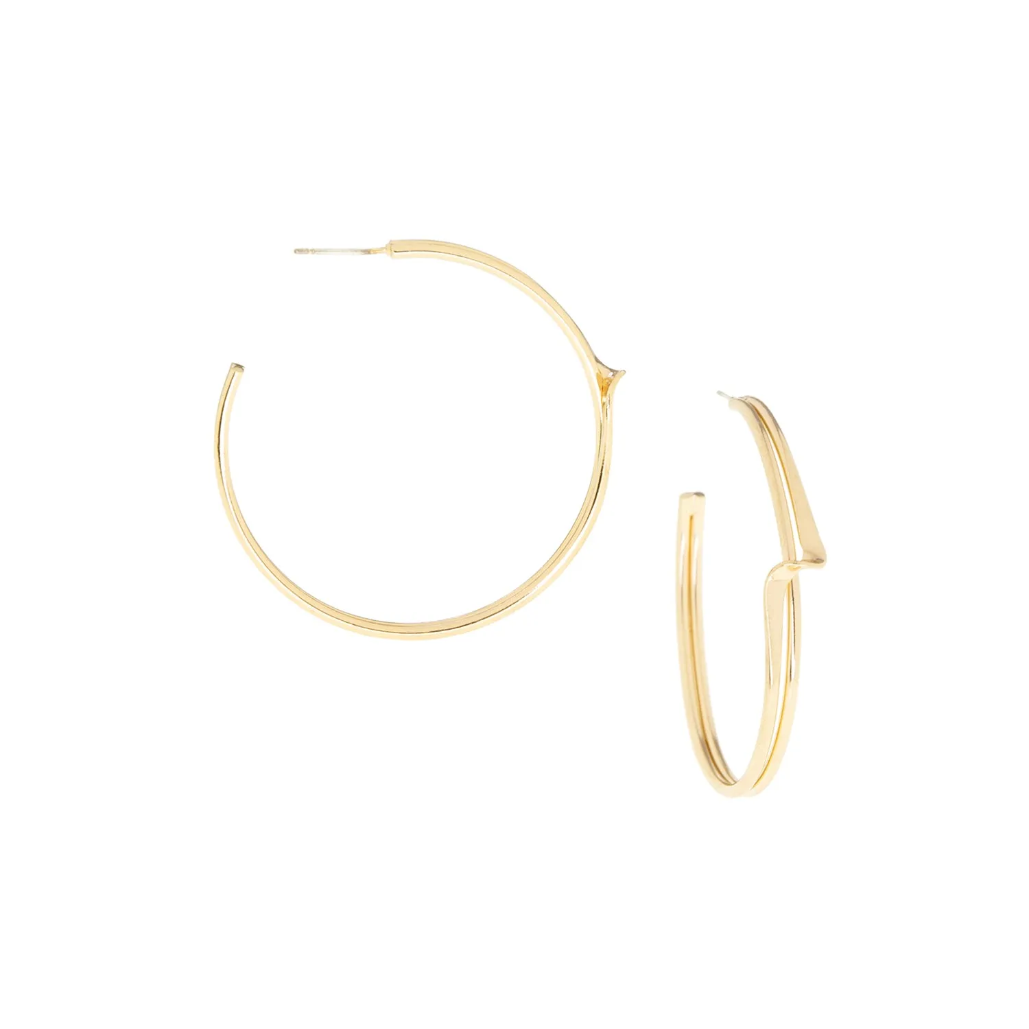 layered twist hoop