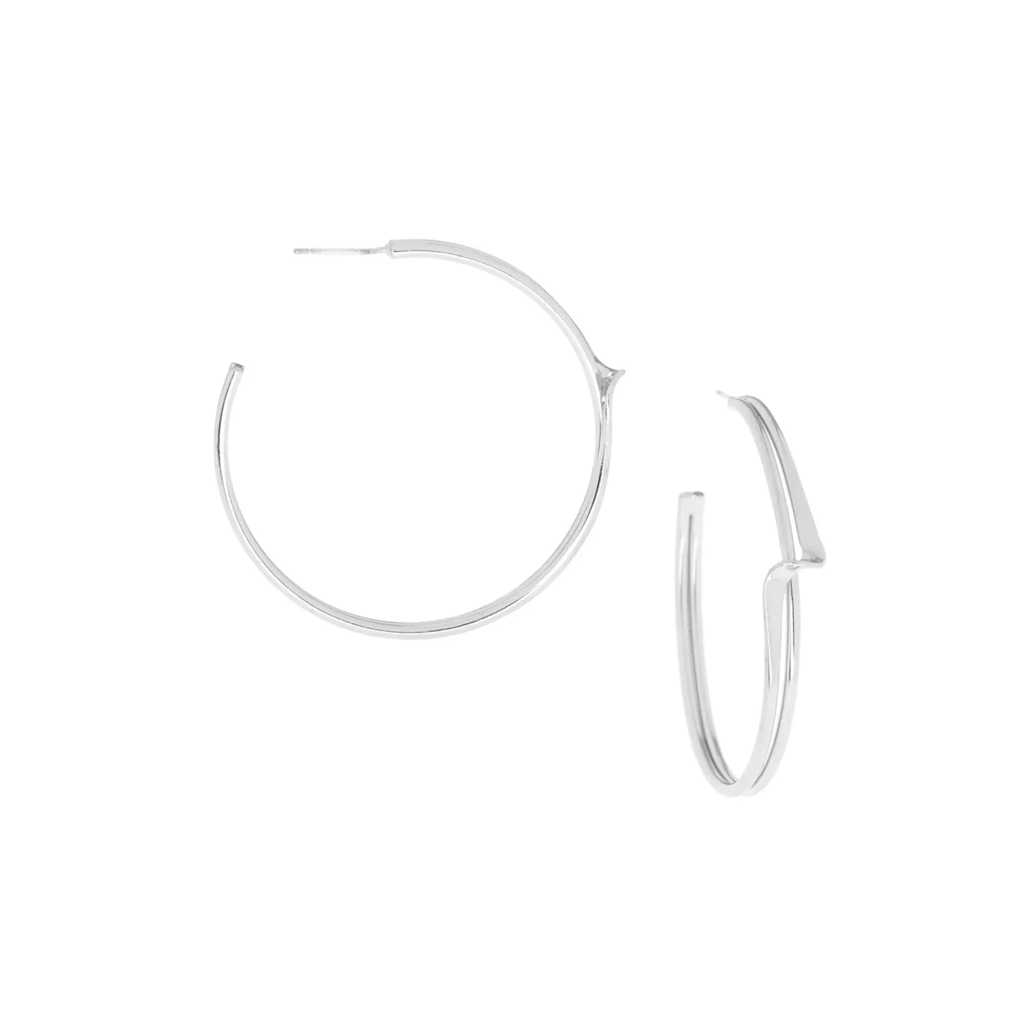 layered twist hoop