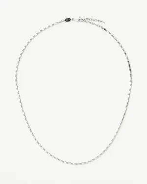 Lucy Williams Horizon Link Chain Necklace | Sterling Silver