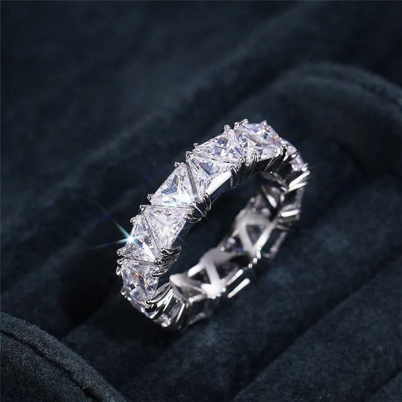 Luxury Wedding Band Promise Rings for Women