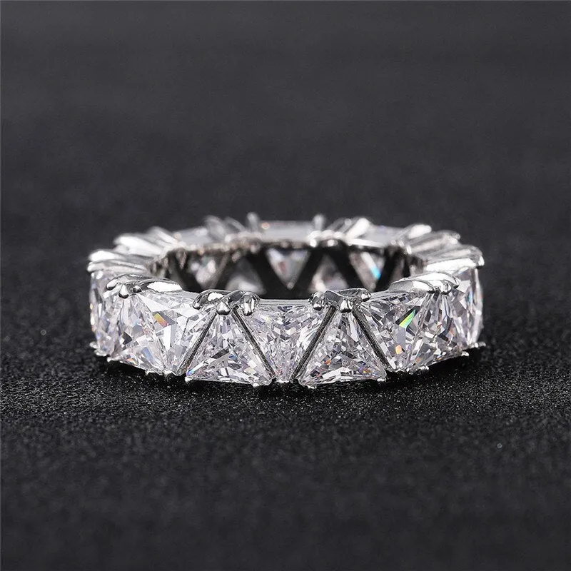 Luxury Wedding Band Promise Rings for Women