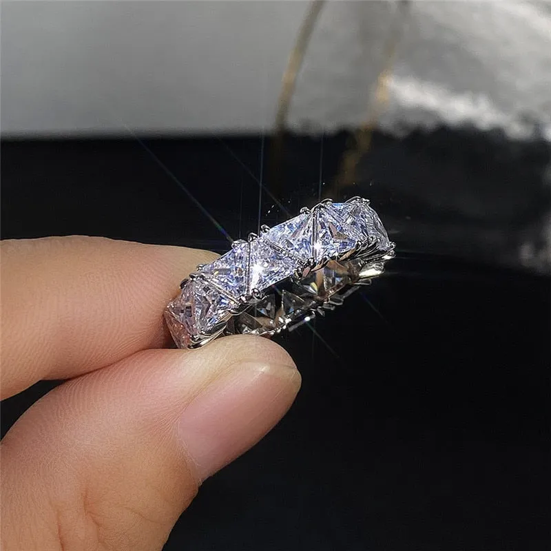 Luxury Wedding Band Promise Rings for Women