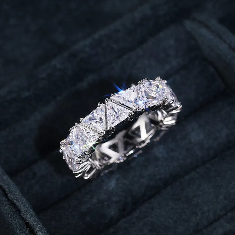 Luxury Wedding Band Promise Rings for Women