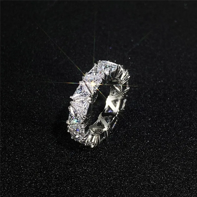 Luxury Wedding Band Promise Rings for Women