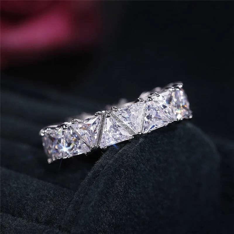 Luxury Wedding Band Promise Rings for Women