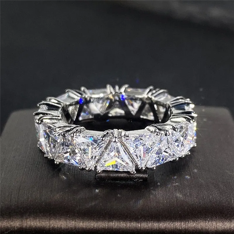 Luxury Wedding Band Promise Rings for Women