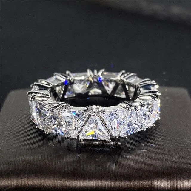 Luxury Wedding Band Promise Rings for Women