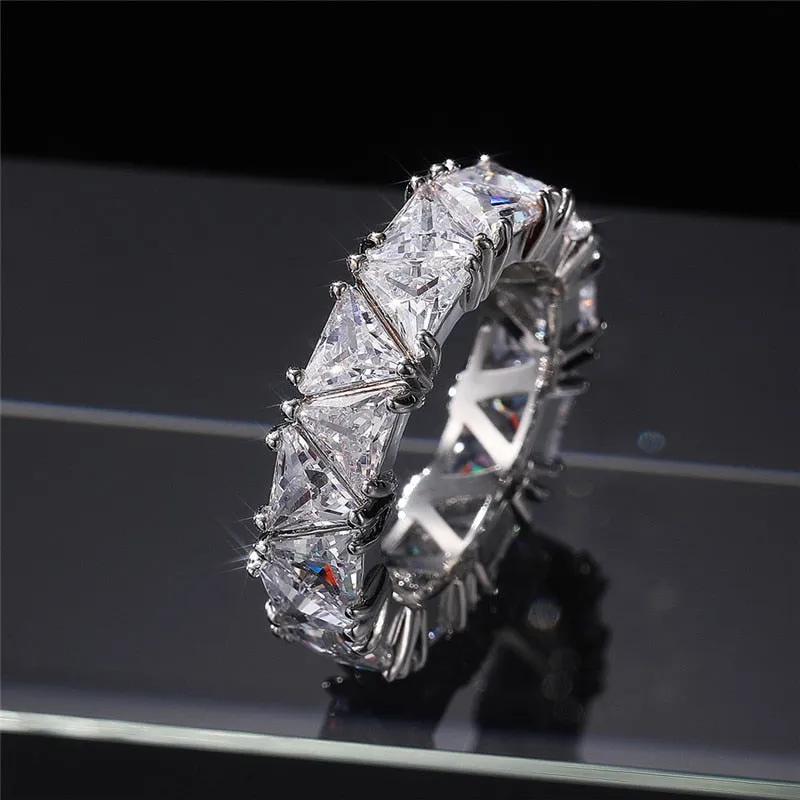 Luxury Wedding Band Promise Rings for Women