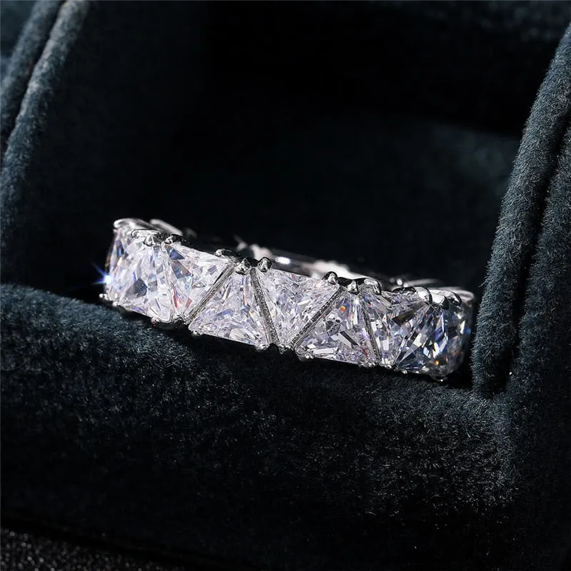 Luxury Wedding Band Promise Rings for Women
