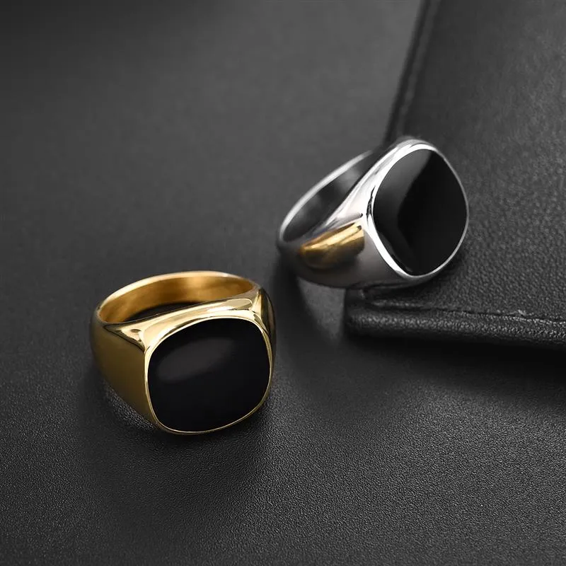Men Fashion Polished Casual Ring Jewelry