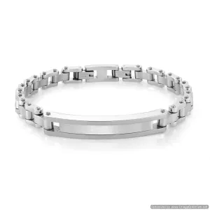 Mens Rolex-Bike ID Bracelet | Italgem Steel