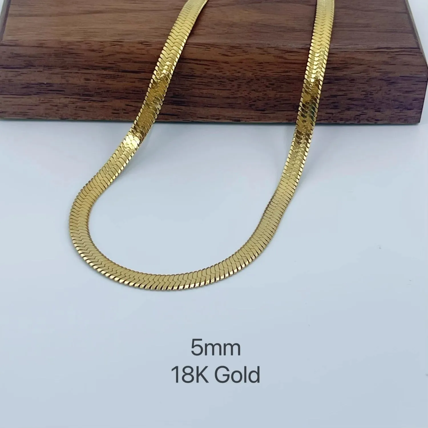 Minimalist Unisex Snake Chain Necklace Choker Gold Fashion Jewelry