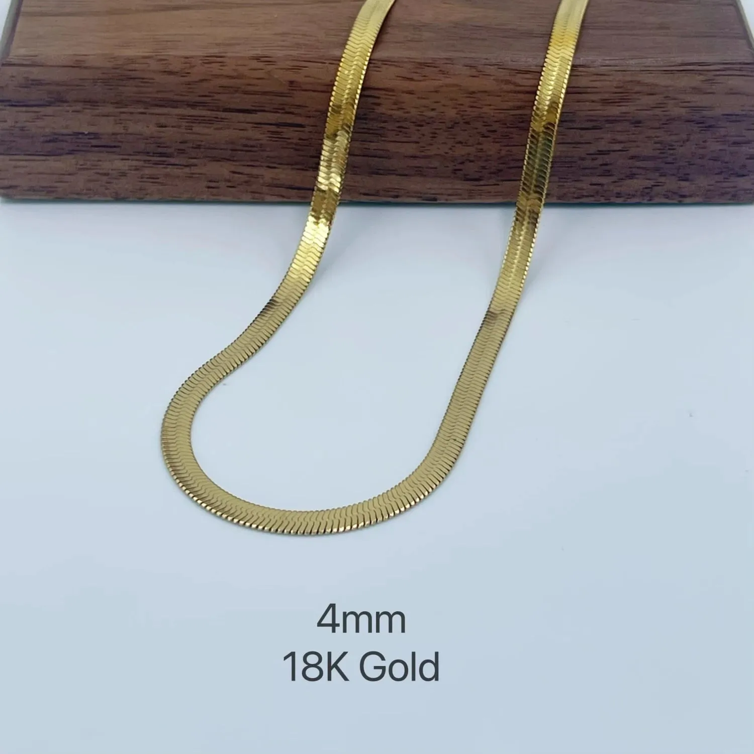 Minimalist Unisex Snake Chain Necklace Choker Gold Fashion Jewelry